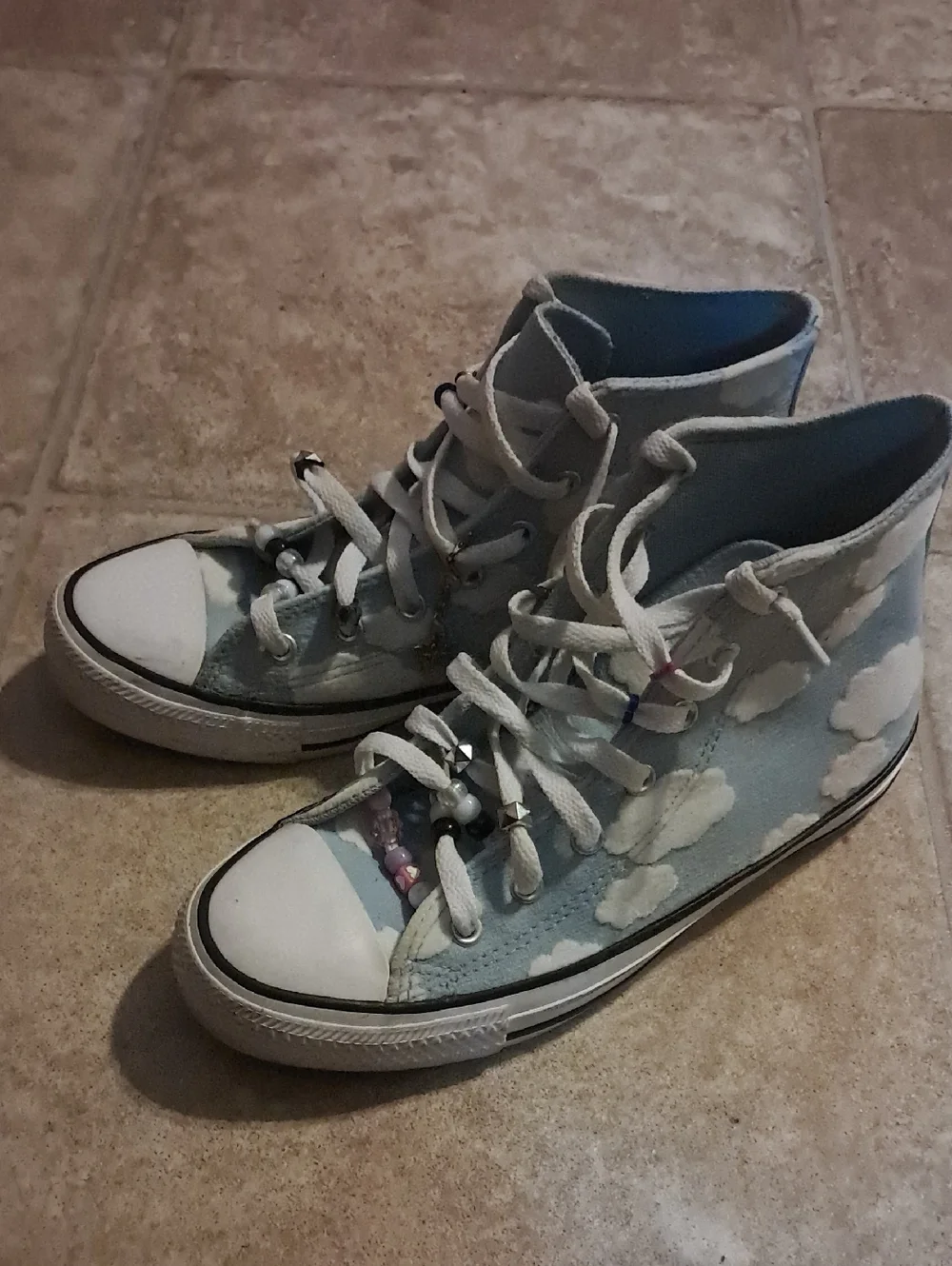 Converse light blue